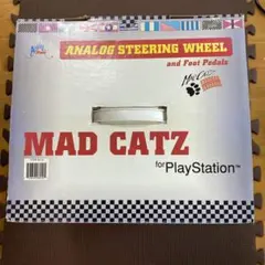 MAD CATZ Analog Steering Wheel for PS