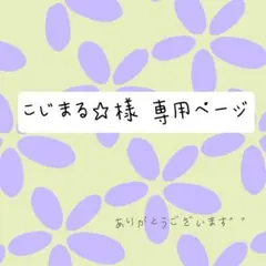 こじまる☆様専用/No.8大穴パール調ビーズ