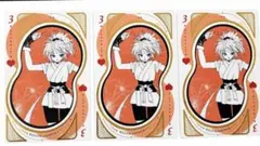 HUNTER×HUNTER トランプ マチ 3セット 幻影旅団 ハンターハンター