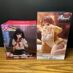 送料込み/Desktop Cute フィギュア 2種セット/箱有り