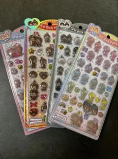 モンチッチうちゅるポップシールPOPSEAL4枚セット正規品カミオジャパン