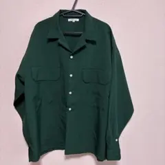 SUGGESTION 長袖シャツ グリーン Mのサムネイル