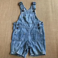 GAP baby デニムサロペット　オーバーオール90