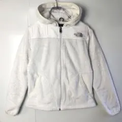 THE NORTH FACEノースフェイスボアパーカージャケットロゴ刺繍ホワイト