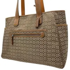 COACH/コーチ 5707 ミニシグネチャー キャンバス トートバッグ