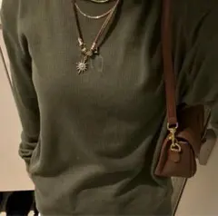 GAP ワッフル ロンT