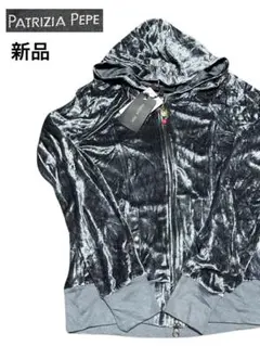 新品同様 PATRIZIA PEPE イタリア製 ジャケット パトリツィアペペ PATRIZIA PEPE（パトリツィア ペペ）その他 黒 サイズ:42(M位