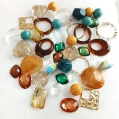 ハンドメイド アクセサリー用パーツセット