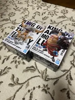 ワンピース フィギュア ルフィ ２体 バウンドマン ニカ ギア４ ５ アニメ