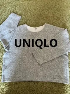 ★UNIQLO❤️ゆったりグM サイズ　　トレーナー・スウェット　グレーお値下げ‼️