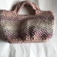 手編みトートバッグ