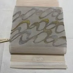 逸品 未使用 正絹 夏帯 絽 袋帯 露芝文 31cm×442cm 薄卵色 逸品 未使用 正絹 夏帯 絽 袋帯 露芝文 31cm×442cm 薄卵色 - メルカリ
