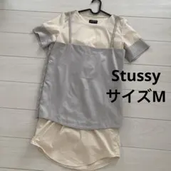 Stussy ステューシー 半袖 トップス 異素材 個性的のサムネイル