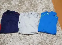 アンダーアーマーほか　トレーニングベースレイヤー　3着