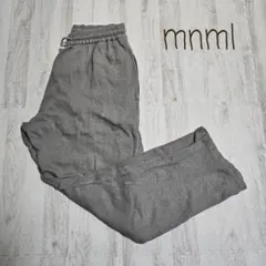 mnml グレー ドローストリングパンツのサムネイル