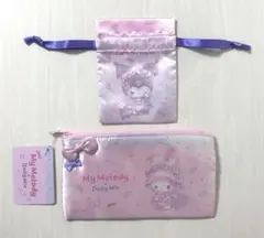 どーりーみっくす マイメロディ クロミ ポーチ 巾着 セット