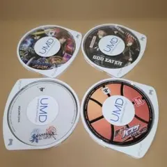 「ジャンク品」PSPソフト4枚まとめ売りセット