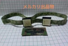 陸上自衛隊。鉄帽ヘルメットゴムバンド。PX品。レンジャーき章。自衛隊装備のサムネイル