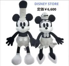 ディズニーストア 蒸気船ウィリー ぬいぐるみ １００周年　ミッキー　ミニーのサムネイル