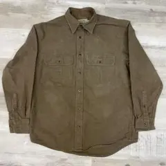 古着 90年代 Cabelasカベラス シャモアクロスシャツ ネルシャツメンズM