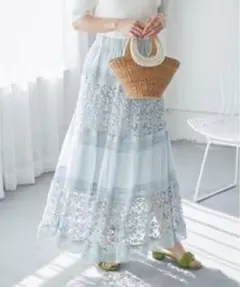 la chic baton ダブルフリル カフタンドレス ホワイト リネン 美品 la chic baton ダブルフリル カフタンドレス ホワイト リネン 美品
