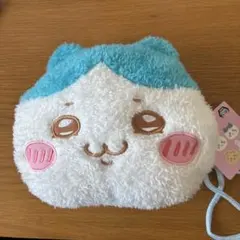 ちいかわ ハチワレ ふわふわフェイスポシェット