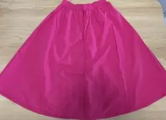 ピンク　ロングスカート スカート フレアスカート レディース