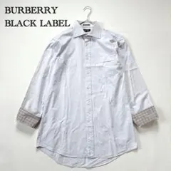 BURBERRY BLACK LABEL 長袖シャツ ノバチェック 綿 オフィスのサムネイル