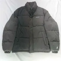 ★ KANGOL ×MONO-MART ダウンジャケット ブラック系のサムネイル