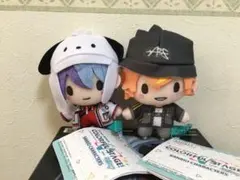 プロジェクトセカイ ふわぷちマスコット サンリオ 青柳冬弥 東雲彰人