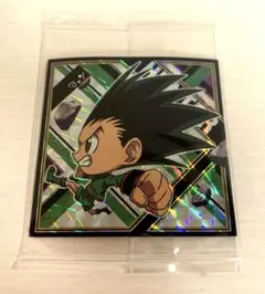 HUNTER×HUNTERウエハースシール　にふぉるめーしょん  ゴン