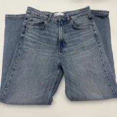 ZARA ストレートデニム ライトブルー EUR 36