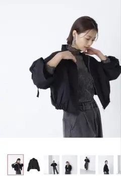 CLORE＋ Airy Soft-Sheer Blouson - メルカリ