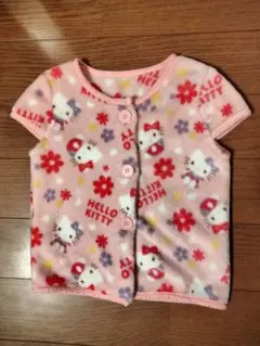 ハローキティ フリースカーディガン 100cm