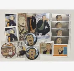 ハイキュ田中龍之介　まとめ売り　缶バッジ　特典カード