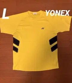 YONEX バドミントンシャツ イエロー L