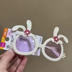 DAISO キッズ サングラス ウサギ