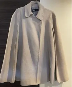 【美品】ZARA ケープコート