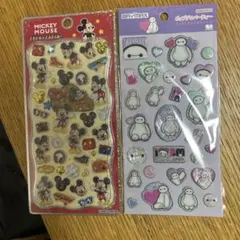 ミッキーマウス＆ベイマックスシールセット