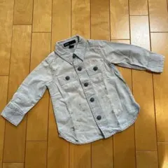baby Gap ベビーギャップ デニム シャツ　長袖　80