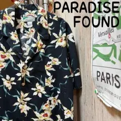 PARADISEFOUND ハワイ製アロハシャツ XL 古着 (2469)