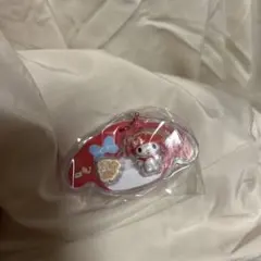 赤マイメロディ　アクリルキーホルダー　サンリオ　ミニチュアパッケージチャーム