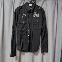 BEAST 黒 長袖シャツ Fab刺繍