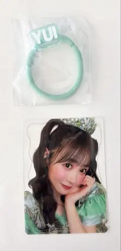 【匿名配送】FRUITS ZIPPER 櫻井優衣　クリアトレカ　ヘアゴム