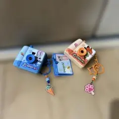 ディズニー　ズートピア　カメラ型キーホルダー　ジュディ　ニック　2個セット
