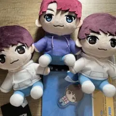TXT ちょこんとおすわりぬいぐるみとアクリルチェーンのサムネイル