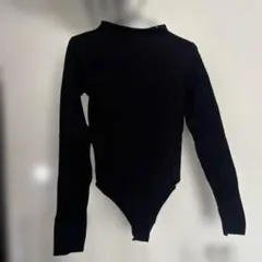 ZARA ブラックバックオープンボディスーツ　本日のみ値下げ中