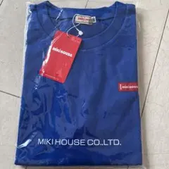 新品　ミキハウス　ロゴTシャツ　140のサムネイル