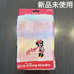 【新品未使用】東京ディズニーリゾート　ミニーマウス　タオルハンカチ