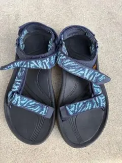 Teva テバ　ハリケーン4サンダル ブルー22㎝ キッズ　ウィメンズ